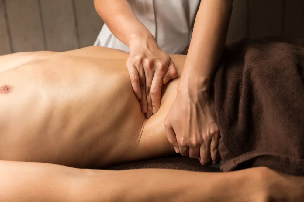 Massage du ventre près de Capendu